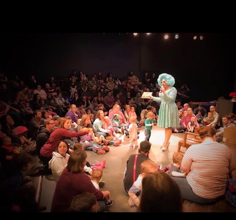 Hi <a href="/RepMTG/">Marjorie Taylor Greene</a> I’d love for you to attend one of our popular Imagination Station Drag Story hours! We do although have a very specific agenda. Treat EVERYONE with KINDNESS 🦋✨ <a href="/bfriars/">Blackfriars Theatre</a> <a href="/fishandcrown/">Fish & Crown</a> <a href="/WorkhorseQueen/">Workhorse Queen (Documentary Film)</a> <a href="/RuPaulsDragRace/">RuPaul's Drag Race</a>