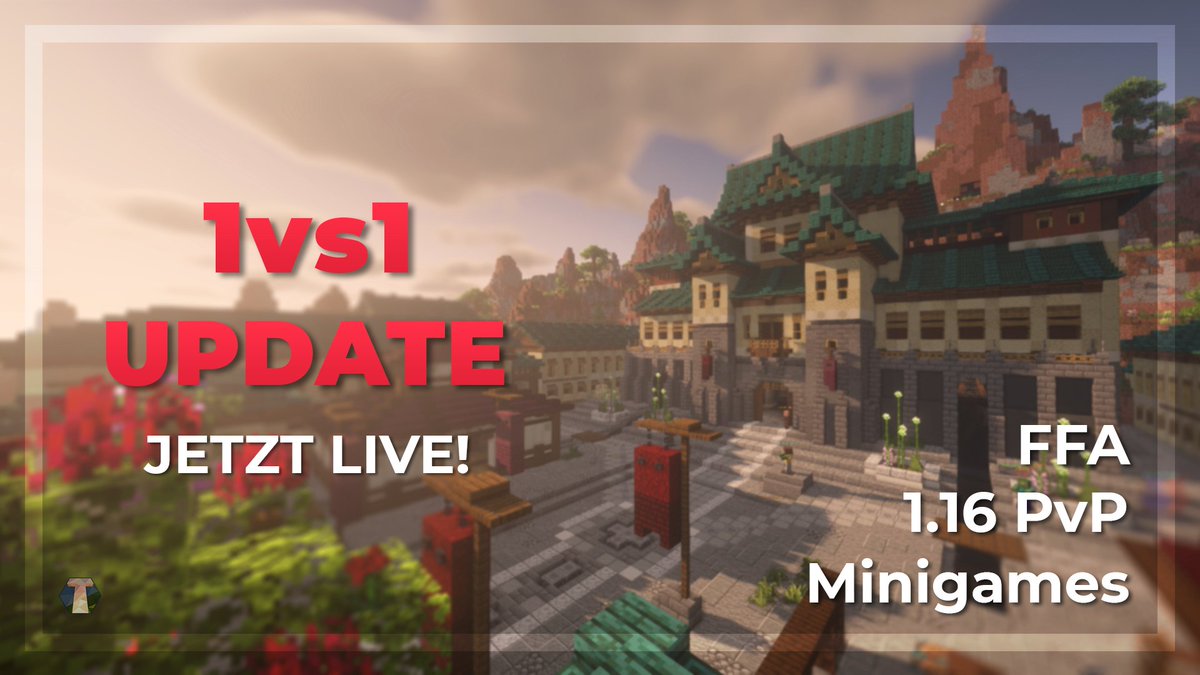 ⚔️ 1VS1 UPDATE ⚔️

Die Zeit ist gekommen, dass auch 1vs1 in die höheren Versionen geupgraded wird! 🥳

Ab sofort könnt ihr auf den neuen 1.16 PvP Servern nicht nur Kit-PvP sondern auch FFA-Turniere und andere tolle Minigames entdecken! 👀

➡️  timolia.de/116PvP