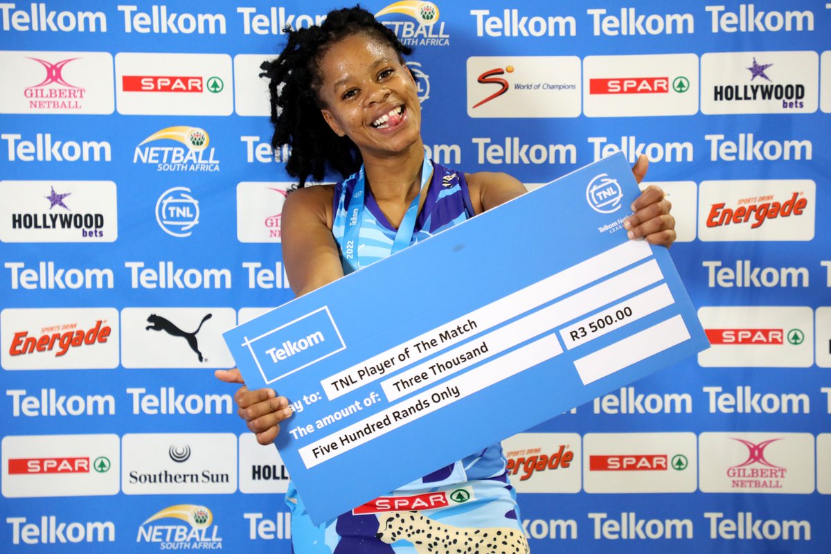 Netball South Africa (@netball_sa) on Twitter photo ๐
 PLAYER OF THE MATCH
#TNLJaguarsStings
Division 1๏ธโฃ Semi-Final
Tshina Mdau put in a momentous performance for the Jaguars in an epic semi-final clash ๐๐พ
#TelkomNL #TNLisBack | <a href="/TelkomZA/">@TelkomZA</a> ๐
 PLAYER OF THE MATCH
#TNLJaguarsStings
Division 1๏ธโฃ Semi-Final
Tshina Mdau put in a momentous performance for the Jaguars in an epic semi-final clash ๐๐พ
#TelkomNL #TNLisBack | <a href="/TelkomZA/">@TelkomZA</a>