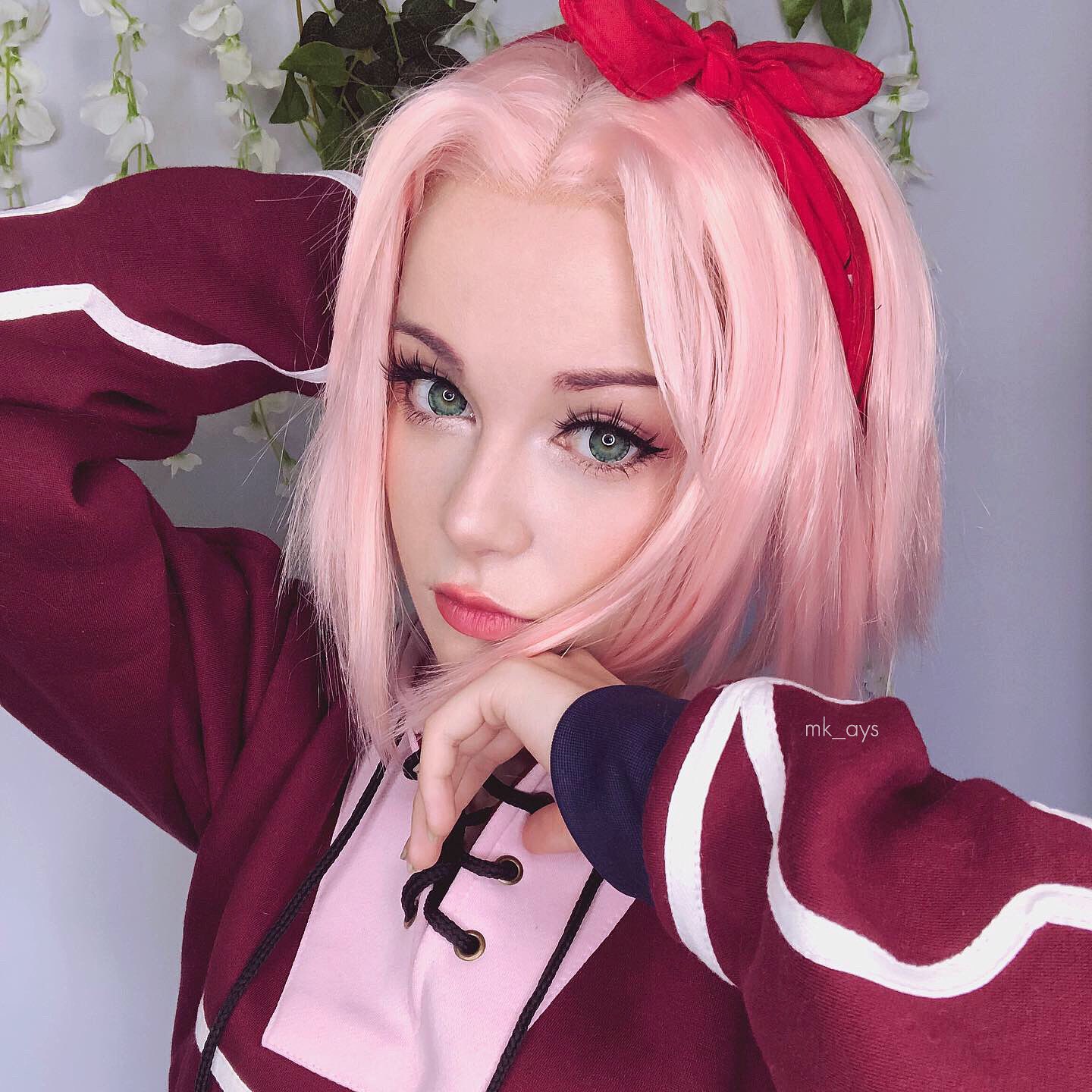 Sakura Haruno Cosplay (classic Version)