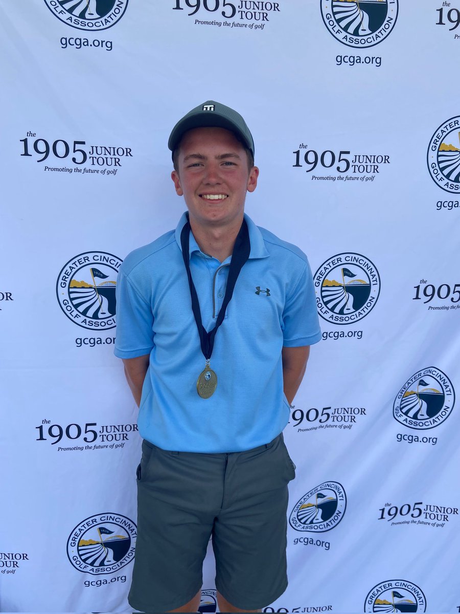 Terrace Park CC (@terraceparkcc) on Twitter photo Congratulations to our own Will Stevens who won the <a href="/GCGA/">Greater Cinci Golf</a> Blue Ash Championship yesterday at <a href="/BlueAshGolf/">Blue Ash Golf Course</a> in the boys 13-15 age division with a 78! Way to go Will! 🥇
#tpcc #juniorgolf #champion Congratulations to our own Will Stevens who won the <a href="/GCGA/">Greater Cinci Golf</a> Blue Ash Championship yesterday at <a href="/BlueAshGolf/">Blue Ash Golf Course</a> in the boys 13-15 age division with a 78! Way to go Will! 🥇
#tpcc #juniorgolf #champion