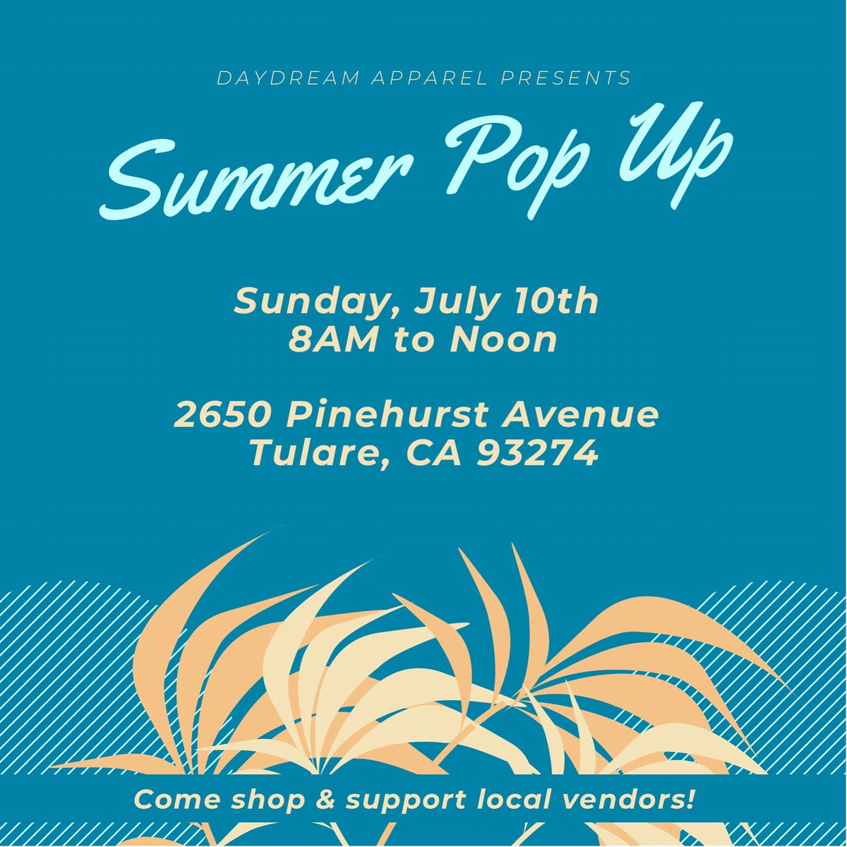 daydreamapprl's tweet photo. Come shop with me &amp; 5 other fantastic local businesses on Sunday, July 10th! 🎉🥰 https://t.co/FPjON9qAh0