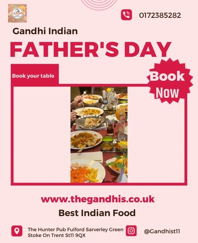 GandhiST11's tweet photo. Table Booking Available Now At Gandhi Indian Restaurant visit https://t.co/EpMh86hWsu Or 01782385282 #Tablebook #finedining #restaurants https://t.co/q0Vcb8zeug