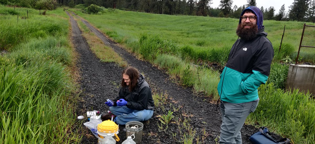 Lab trip to collect stickleback fish in Washington was a huge success!