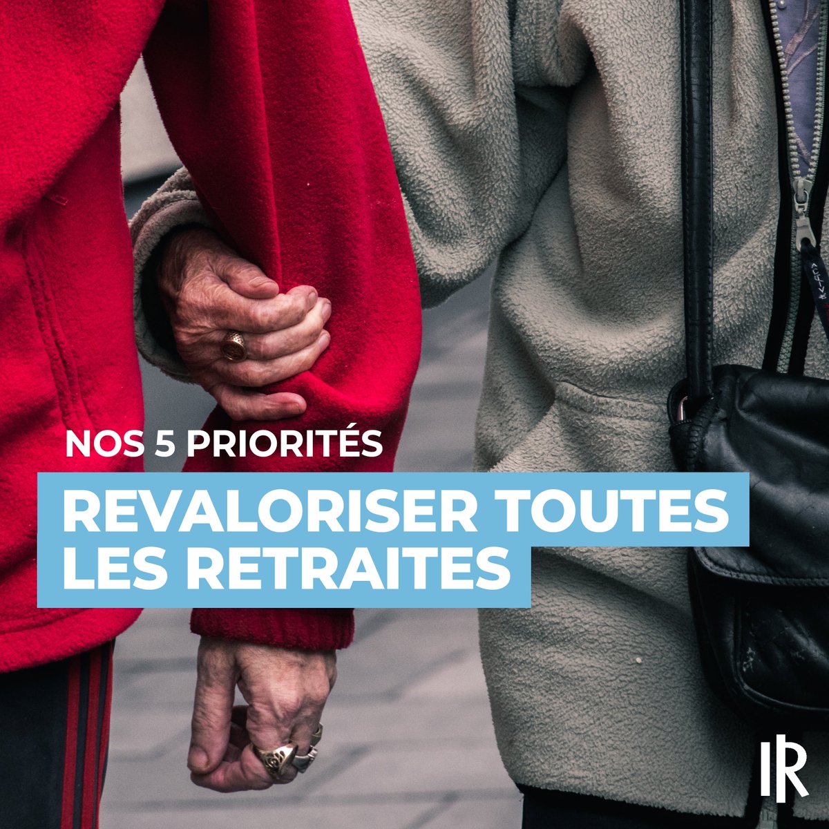 Dimanche, votez pour revaloriser toutes les retraites.

🇫🇷 Dimanche, choisissez des députés #PourVousDéfendre !