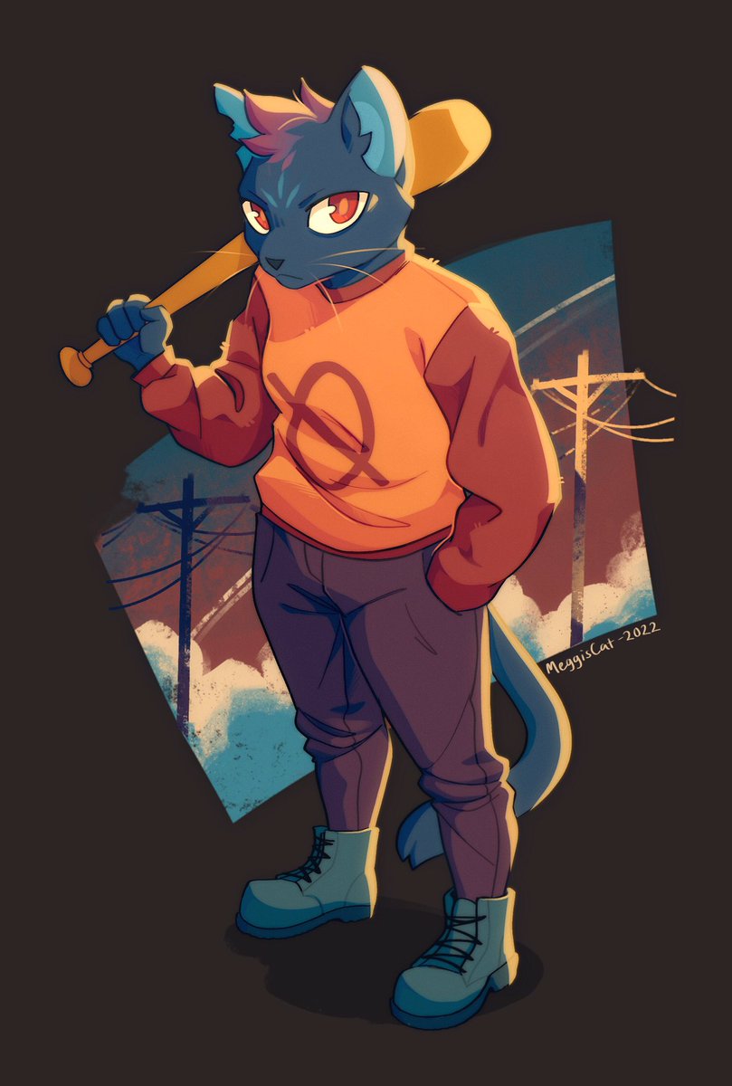 meggiscat's tweet photo. everyone mistook my last scourge post for mae so now HERE is mae #nitw https://t.co/jQwedUbwNW