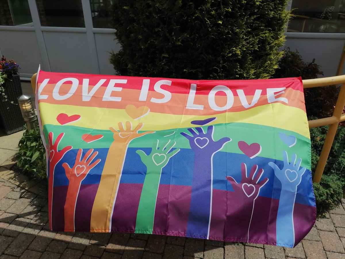 We are celebrating Pride 🏳️‍🌈 month at Marrow House and showing our support to the LGBTQ+ community.  We will be at Stoke Pride tomorrow with <a href="/SharedStoke/">Shared Lives Stoke-on-Trent</a> 🏳️‍🌈
#TeamMarrow #Pride #StokePride #LoveIsLove #PrideMonth #HanleyPark