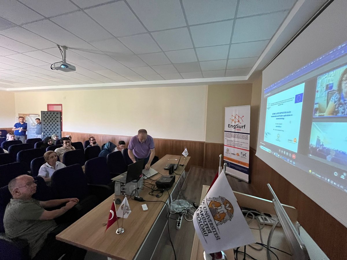 It was a very beneficial course. Many thanks to the Prof. Massimo Bersani and people from <a href="/FBK_research/">Fondazione Bruno Kessler - FBK</a> and of course to the participants for their keen interest on each and every topic. #engsurf #nanomaterials #selcukuniversitesi #horizonEU #EUResearchArea