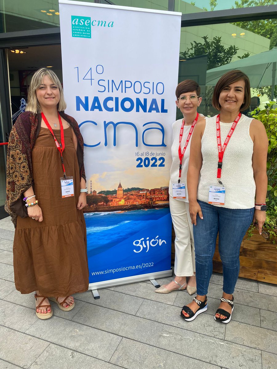 Seguimos llevando y mostrando nuestro trabajo en otros escenarios.
Enfermeras de la CMA del Complejo HUC presentan dos comunicaciones en el 14 simposium nacional de CMA
#somoschuc