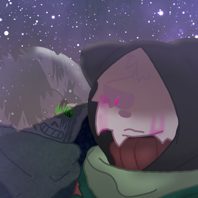 NoodlesTheFloof's tweet photo. This is so sad, Noodles being sad over her dead brother she killed #Undertale #Undertaleartist #Chaostale https://t.co/e04wjbM9HL