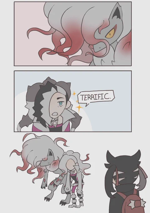 I just think piers would like the hisuian zoroark's hairstyle
#Pokemon 