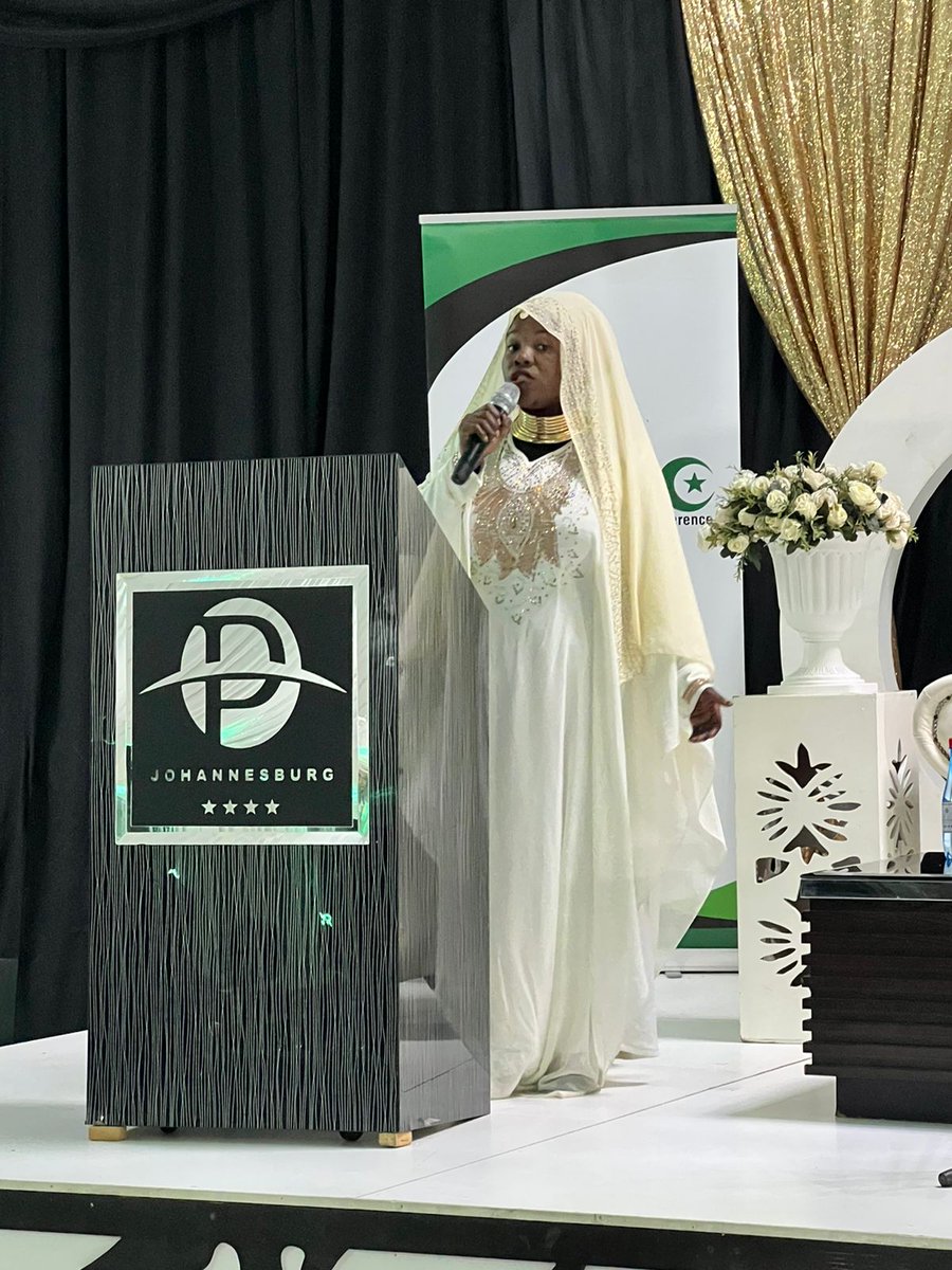 salaamedia's tweet photo. Poet Fatimah Morake rendered a beautiful poem in Southern Sotho in honour of Almighty Allah.

#sabmc https://t.co/gnNDxIKfxT