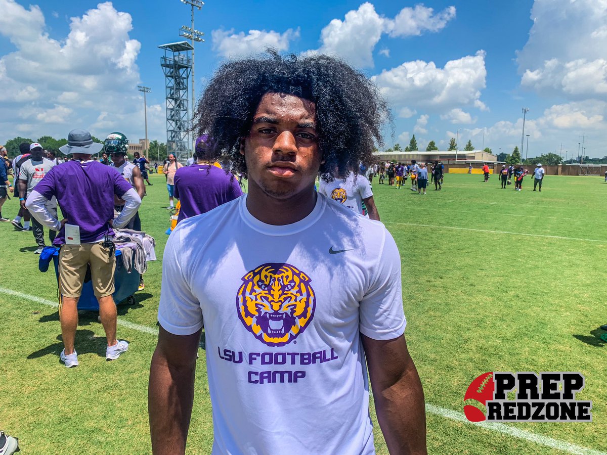 4thQtMentality's tweet photo. 2026 @CarencroFB SAF/RB Kendrick Bernard Jr. Had A Solid Performance at @LSUfootball Elite Camp Today….
@PrepRedzoneLA 
#NewToCampus
@PrepRedzoneNext @AlPopsFootball 
🔥🔥🔥🔥
@FbIberia @BillyEmbody @Sheadixon @SonnyShipp247 @KoachVino https://t.co/S3gmKCfnl2