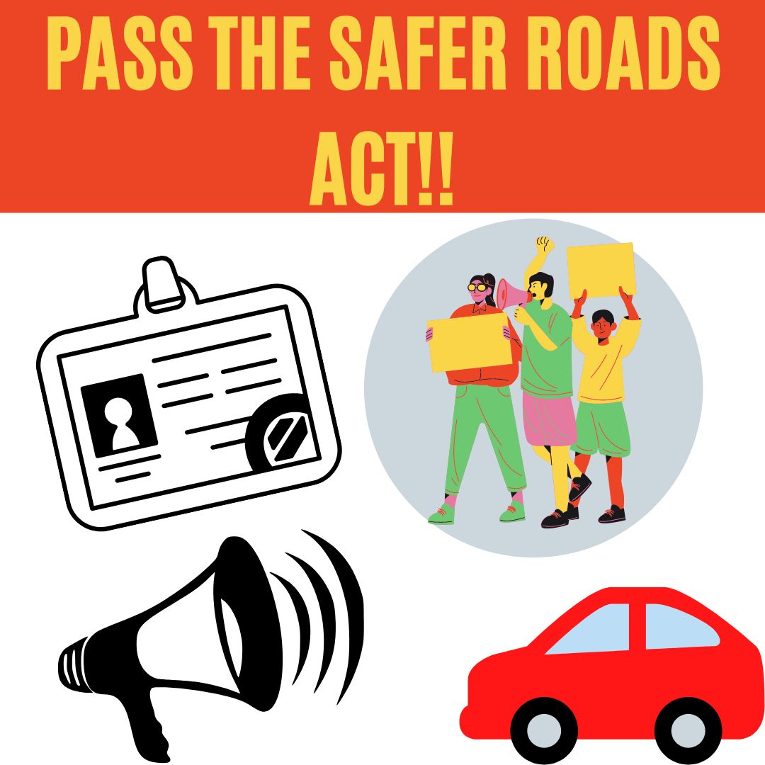 -A majority of Rhode Islanders support #SaferRoadsAct 
-Passage will reduce insurance cost
-Over a decades worth of advocacy and research
-17 states +Puerto Rico and D.C. have passed similar and so can we! 
The time is now RI! Let's pass it once and for all!