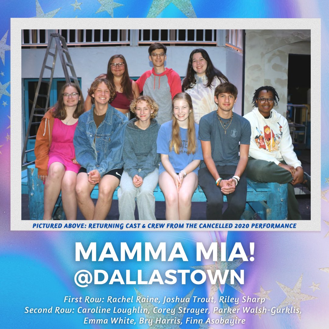 Mamma Mia! At Dallastown Area High School Opens July 7th. Get your tickets here: showtix4u.com/event-details/…