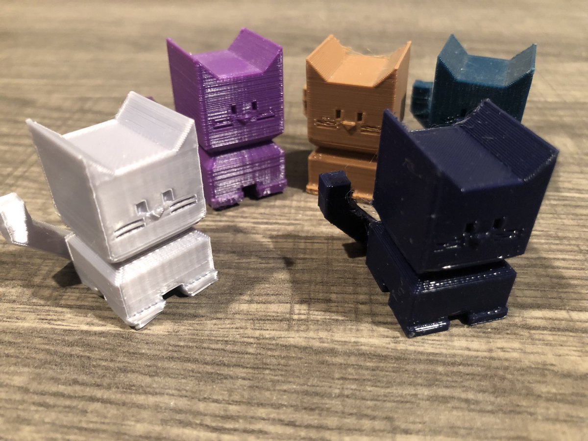 endercryptonerd's tweet photo. 3D Prints from the past year. #3dprinted #3Dprinting #ender #esun https://t.co/0CC5ImzeiD