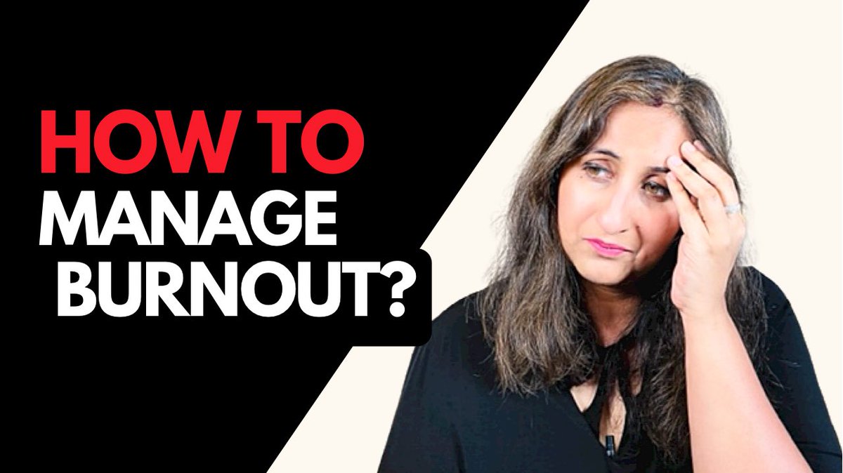 FEELING BURNED OUT AT WORK? Watch my video and find out the 12 stages of burnout and the top 5 strategies to avoid feeling burned #burnout #MentalHealthMatters 

THE 12 STAGES OF BURNOUT AND TOP 6 STRATEGIES TO OVERCOME IT
youtu.be/RjKSKEDHVIc