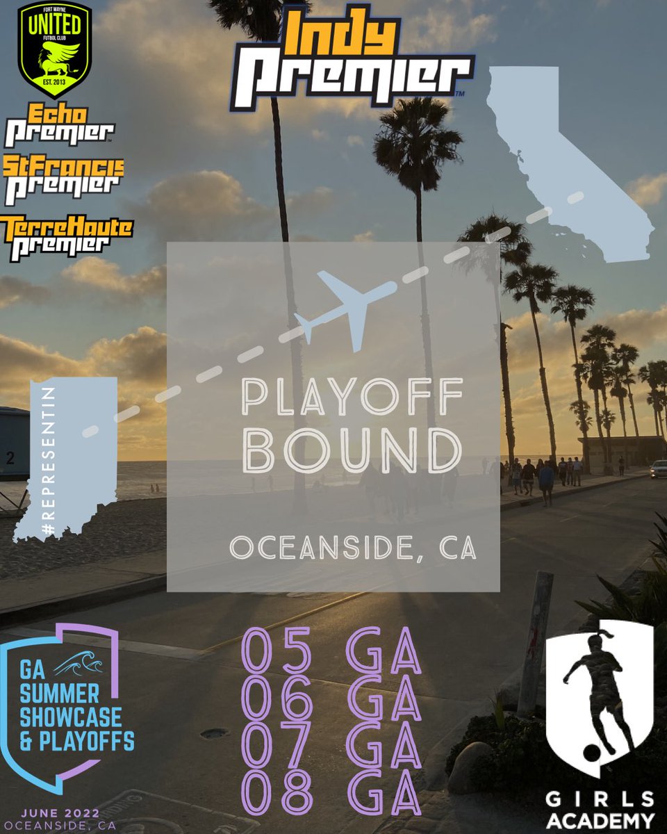 Playoff Bound!! 🛫Oceanside, CA🛫 <a href="/GAcademyLeague/">Girls Academy</a> #playoffs #fortheplayers #GACa22