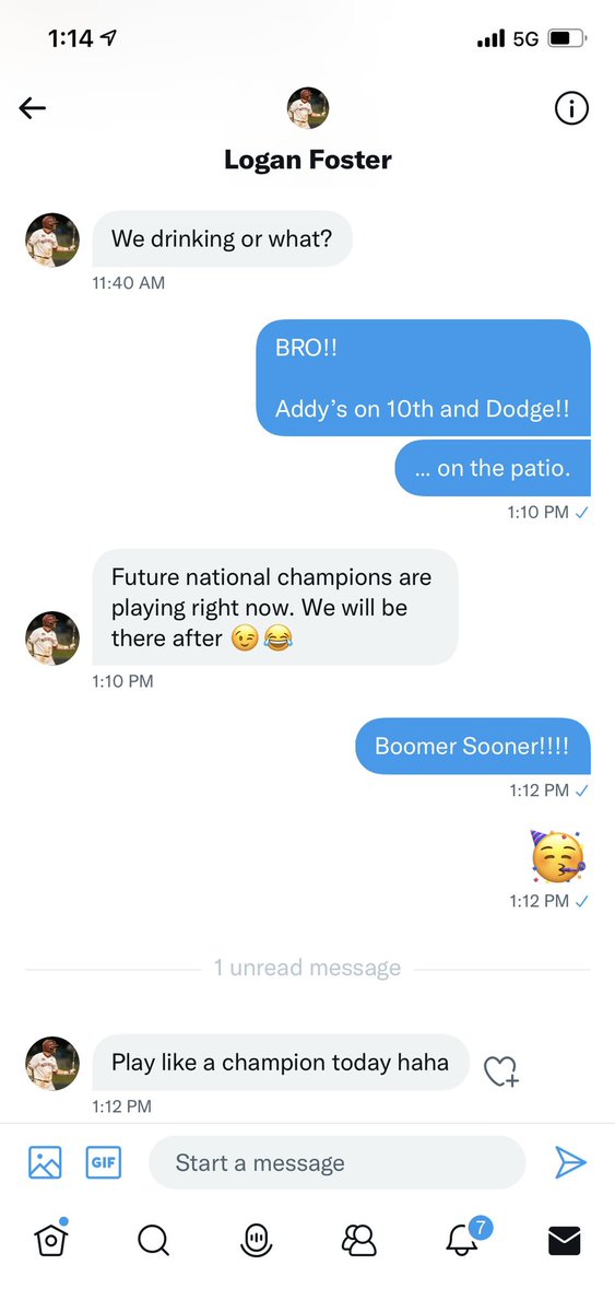 Man, <a href="/OccupyLF/">Occupy LF</a> and Logan Foster still have such a complicated relationship.

I’m getting him SUPER drunk later.

BWAHAHAHAHA!!! 🤘🏼