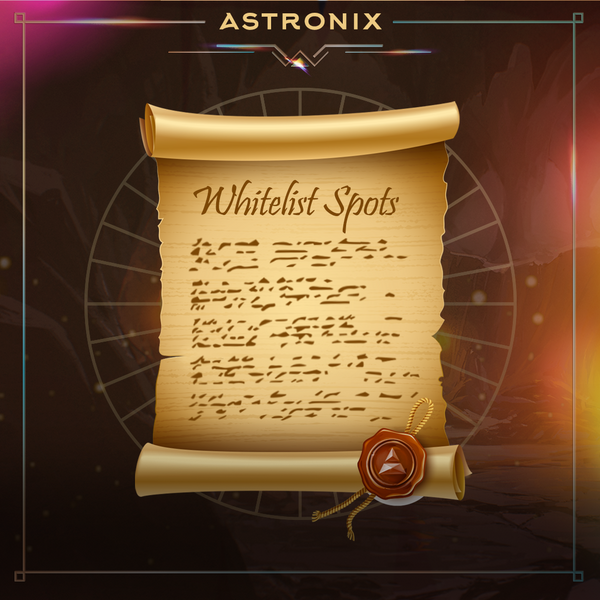 😉Wassup, guys!

Start your NFT journey with Astronix June Free Mint!
How to get whitelisted?
✅Follow Twitter <a href="/astronix_online/">Astronix</a> 
✅Follow Discord discord.com/invite/astronix
✅Open a ticket in #apply-for-wl channel on Discord

Stay tuned!

#FreeMint #nsfwtwt