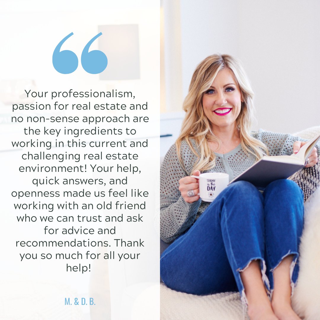 MykaRealEstate's tweet photo. Thank you for this kind review! It’s comments like these that remind me why I love what I do. 

When you put in the hard work, take your time, and trust the professionals, THAT is when you see the results.  

#mykawroblewski #listingagent #thelistingagency #oakvillerealestate https://t.co/EcyijRl6FP