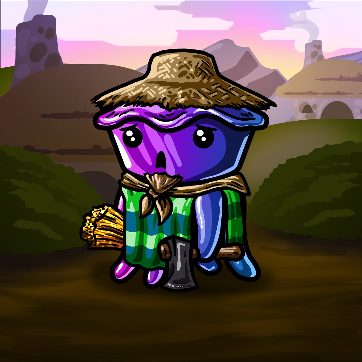 DagoatTht's tweet image. One of my more recent slices from @PielandNFT  #FridayPieDay