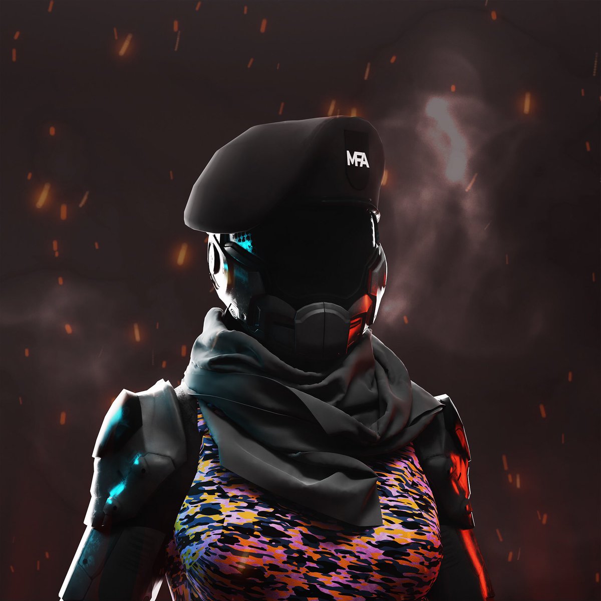 LAST BUT NOT LEAST… 🤯

Our FOURTH 1/1 soldier is here… And she’s lethal 🦾

Celebrating our last 1/1 reveal by giving away 5x WL spots.

Like, RT &amp; tag friends to enter. 🎖