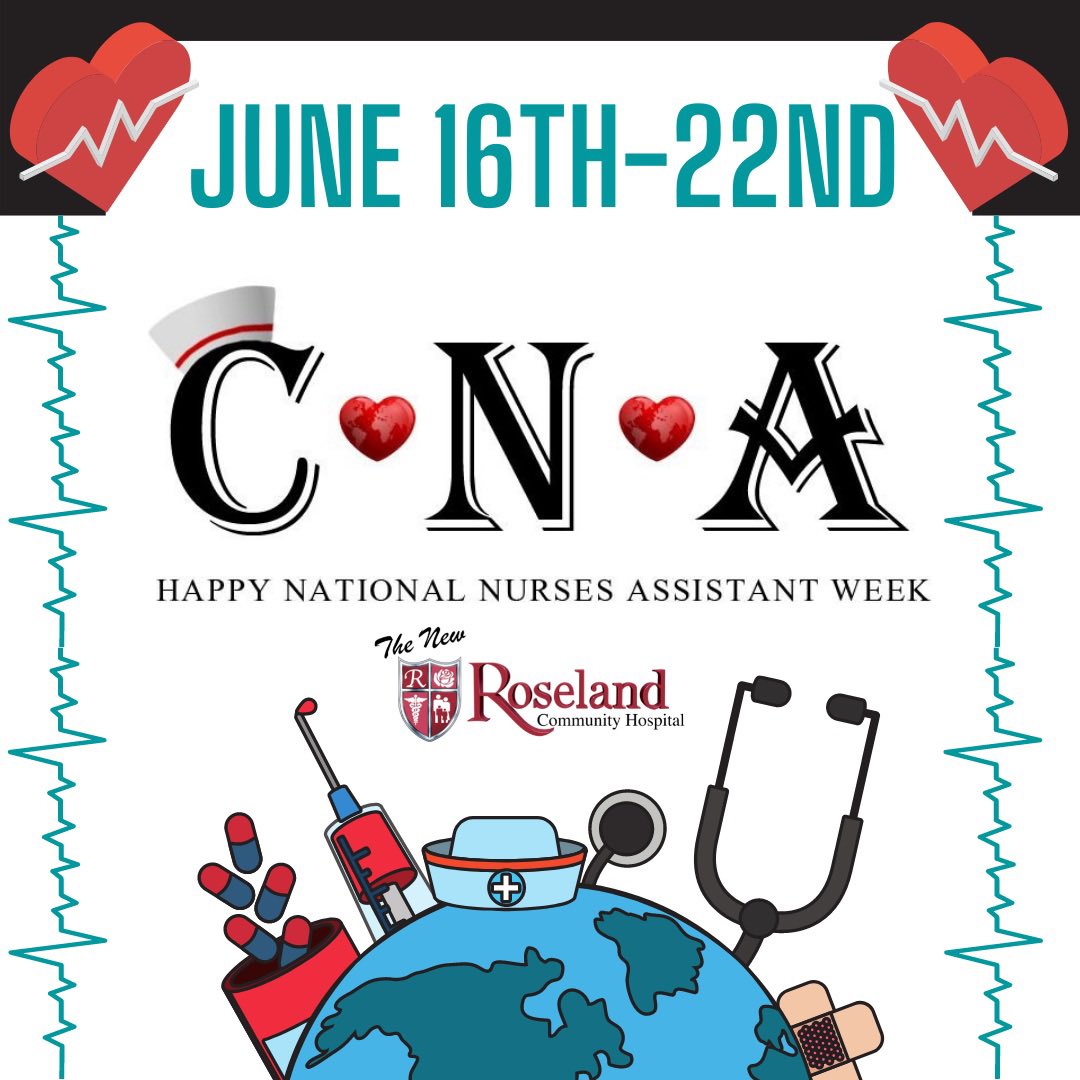 NewRoselandHosp's tweet image. Yesterday was the kickoff for National Nurses Assistant Week. To show appreciation to our CNAs, we gifted them with gift bags full of treats. 

From all of us at The New Roseland Community Hospital, THANK YOU!

Happy National Nurses Assistant Week!

#nationalnursesassistantweek