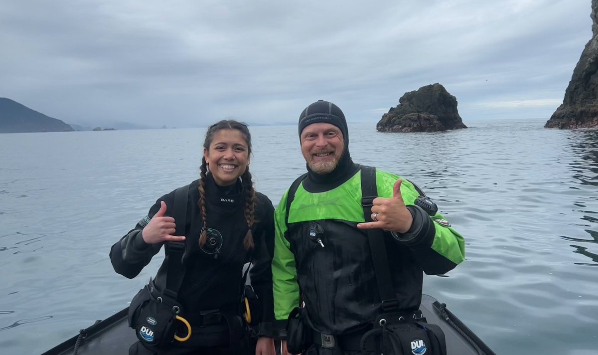 Aaron W. E. Galloway, Ph.D. (@awegalloway) on Twitter photo Got to do some *fun* charter dives with <a href="/snpersad_/">Samantha Persad</a> yesterday down at Port Orford! It was nice to put the scientist in me on pause and just enjoy getting to do my first dives with my student and collaborator! We saw a young Pycnopodia(!) and limited on fish with the speargun! YUM! Got to do some *fun* charter dives with <a href="/snpersad_/">Samantha Persad</a> yesterday down at Port Orford! It was nice to put the scientist in me on pause and just enjoy getting to do my first dives with my student and collaborator! We saw a young Pycnopodia(!) and limited on fish with the speargun! YUM!
