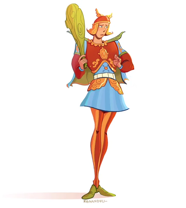 I associate summer with playing card games, so since it's june already, I drew the most iconic summer ladies I could think of :o)
#digitalillustration #csp 