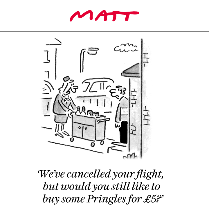 MattCartoonist's tweet photo. ✈️✈️✈️

My latest cartoon for tomorrow's @Telegraph 

Subscribe to my weekly newsletter to receive my unseen cartoons: https://t.co/JNDhrYJMFH https://t.co/0rAZ0E5UOZ