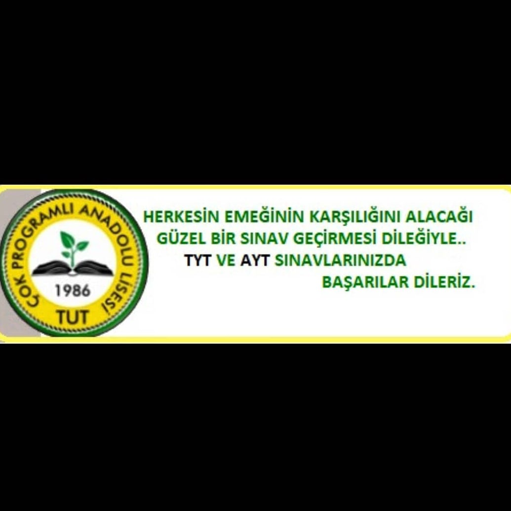 Tutcpal's tweet photo. Yarın olacak Yükseköğretim Kurumları Sınavında tüm öğrencilerimize başarılar dileriz.. 
@tutmeb @Tut_Kaymakamlik @TalipYCEL2 https://t.co/xH1oNQdhsl