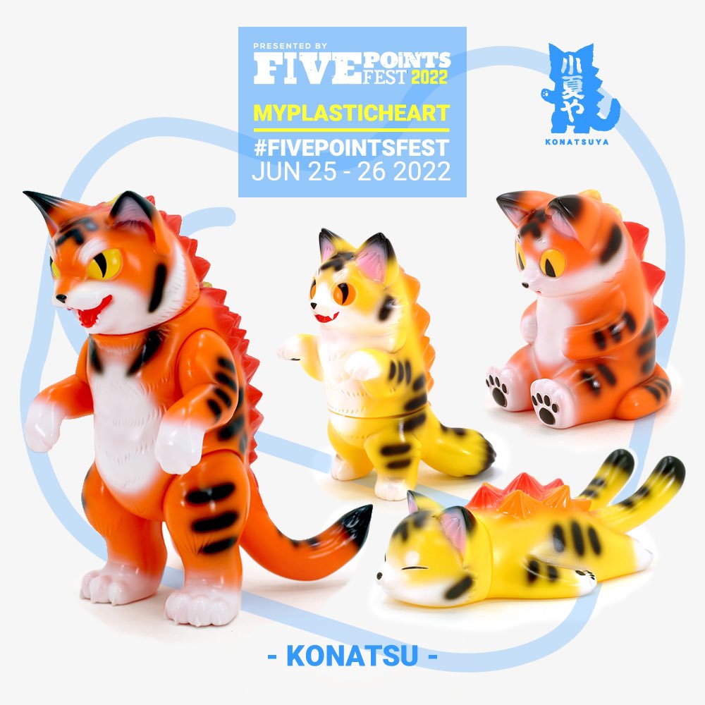 _myplasticheart's tweet photo. 🐯🐯🐯 four tiger themed Negoras by @konatsuya will join us at Five Points Fest. We will have a limited supply available!
••••••••
myplasticheart
Booth #128
JUN 25 - 26 2022
@fivepointsfest
••••••••
#fivepointsfestival #fpf2022 #konatsu https://t.co/GHEdxl9Aql