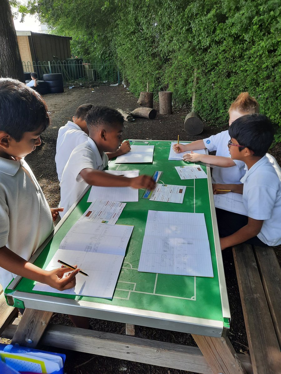 MissMeldauCTS's tweet photo. Making the most of the sun while doing Maths Fluency first thing this morning. @MissWCTS @headcherrytree #CTS_Maths https://t.co/44gi0hrFPx