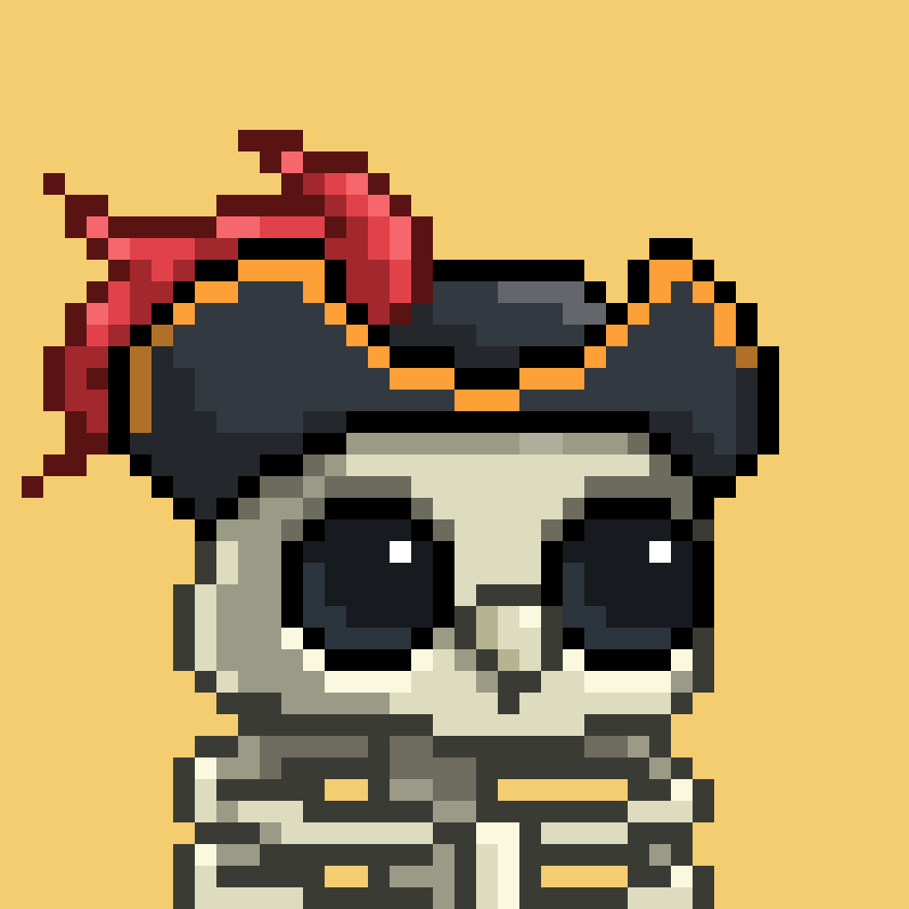 9gagceo's tweet photo. I just got my forever pirate @moonbirds! It's the ONLY skeleton birdie with pirate hat! AHOY! 🏴‍☠️🦜 https://t.co/OWNvNn0J9o