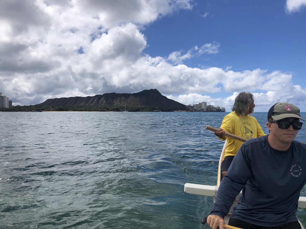#DiamondHead view from #OutriggerCanoe of <a href="/WBSHawaii/">Waikiki Beach Services</a> #ワイキキビーチサービス の #アウトリガーカヌー から見た #ダイヤモンドヘッド #Aloha #Hawaii #Waikiki #アロハ #ハワイ #ワイキキ