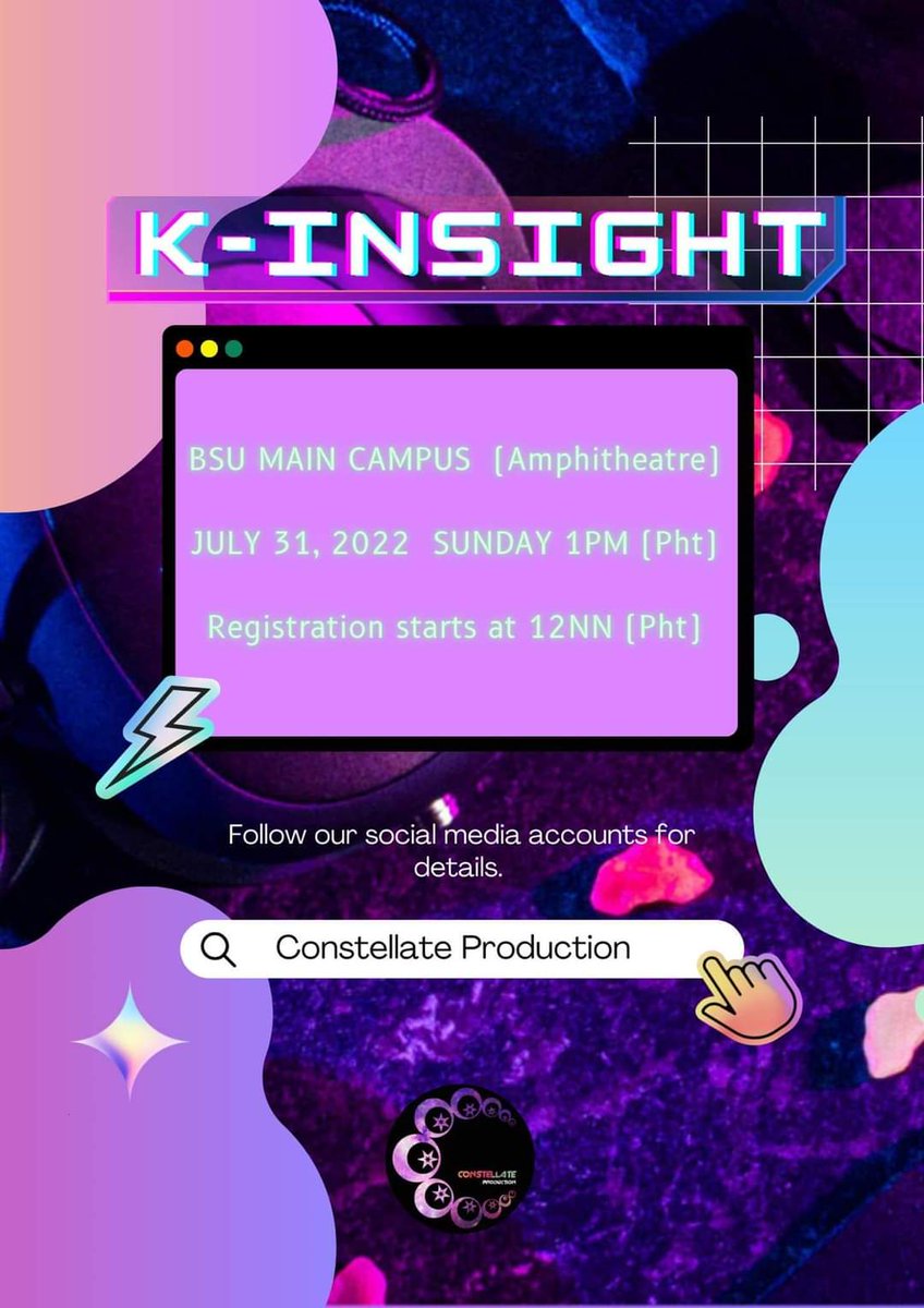 constellateprod's tweet photo. We heard your request and save the date as we will be holding our COMEBACK EVENT!!!
We know unlike before this is a much faster preparation 👌🏻
Event: K-Insight
When: July 31, 2022
Venue: BSU CABEIHM Building Amphitheater, Main Campus
#batangaskpopevent #kpopbatangas #KInsight https://t.co/9OsGrDTeJy