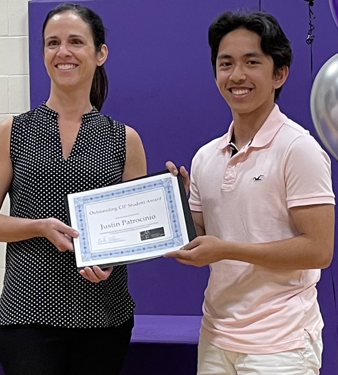 Congratulations Justin Patrocinio, for earning the CME Outstanding CIP Student Award. Your exceptional leadership, commitment to inclusivity, hard work and determination is inspirational! <a href="/jpatrocinio29/">Justin</a> <a href="/wpcLRSD/">Windsor Park Collegiate</a> <a href="/CMEManitoba/">CME Manitoba</a>