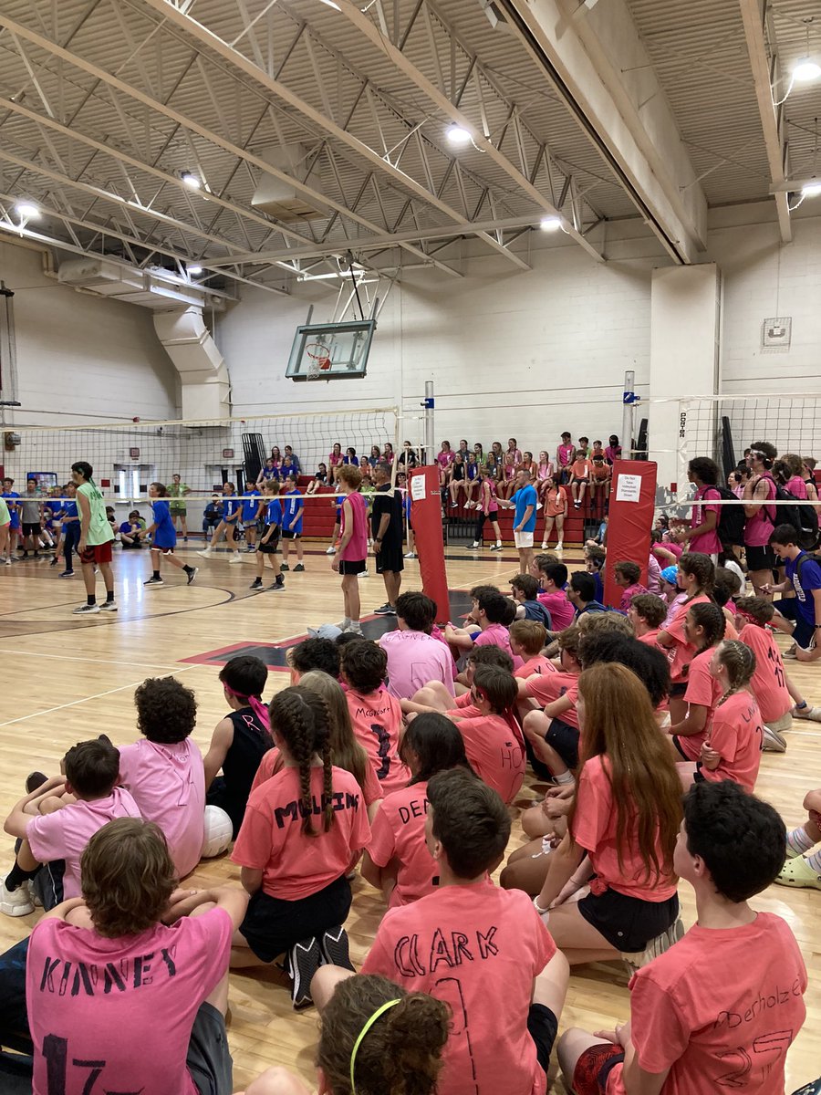 8th grade vs 6th grade for Champs!