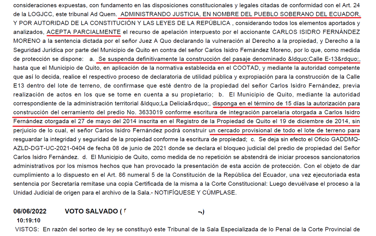 PalMeja3's tweet photo. @zona_ladelicia @ambientequito Gracias a la ineptitud irresponsabilidad y posible corrupción @zona_ladelicia @RegistroQuito @quitohonesto la ciudad "perdió" una vía pública que data desde 1970, 52 años de existencia de la VíaE13 fueron borrados en 6 meses por la vergonzosa actuación de abogados @MunicipioQuito https://t.co/JWEETG6FlS