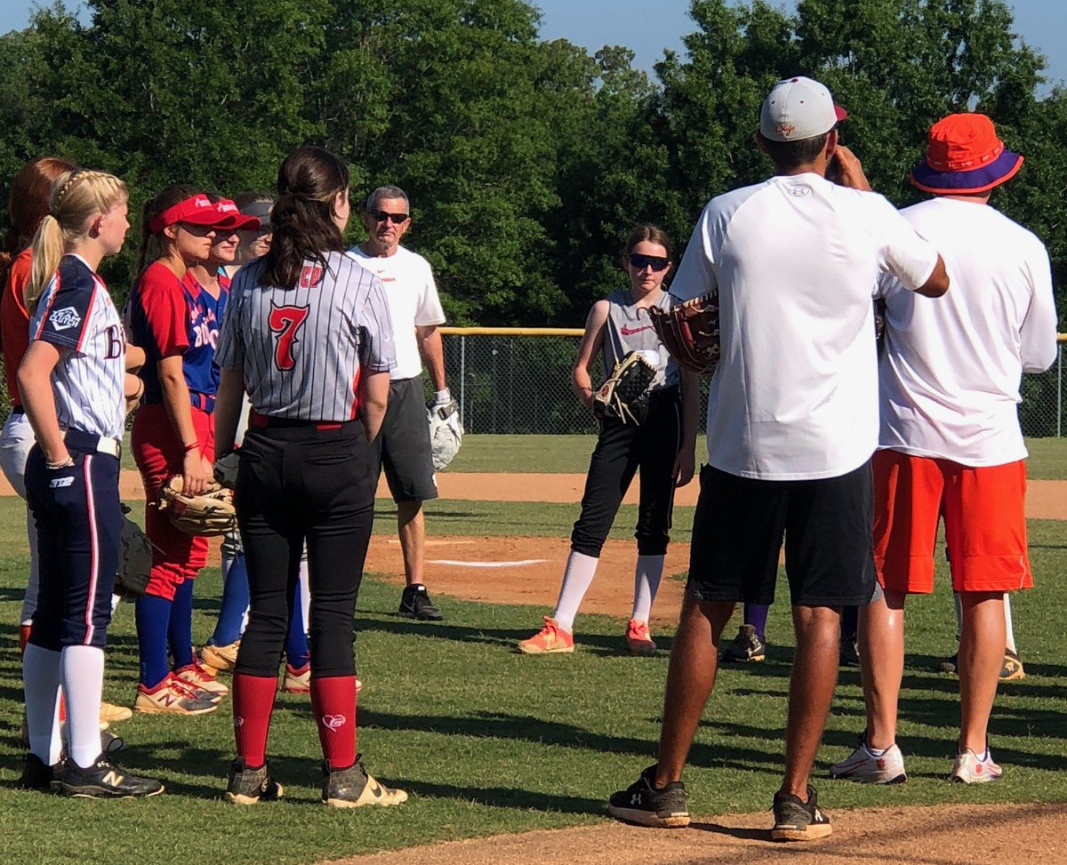 I had a great 3 days at the <a href="/clemsonsoftball/">Clemson Softball 🥎</a> camp. I would like to thank <a href="/rittmanjohn/">John Rittman</a> for putting on an amazing camp, and thank you to all of the coaches, players, and staff who helped put this camp together. I am so grateful for this opportunity I had to learn so much! #GoTigers