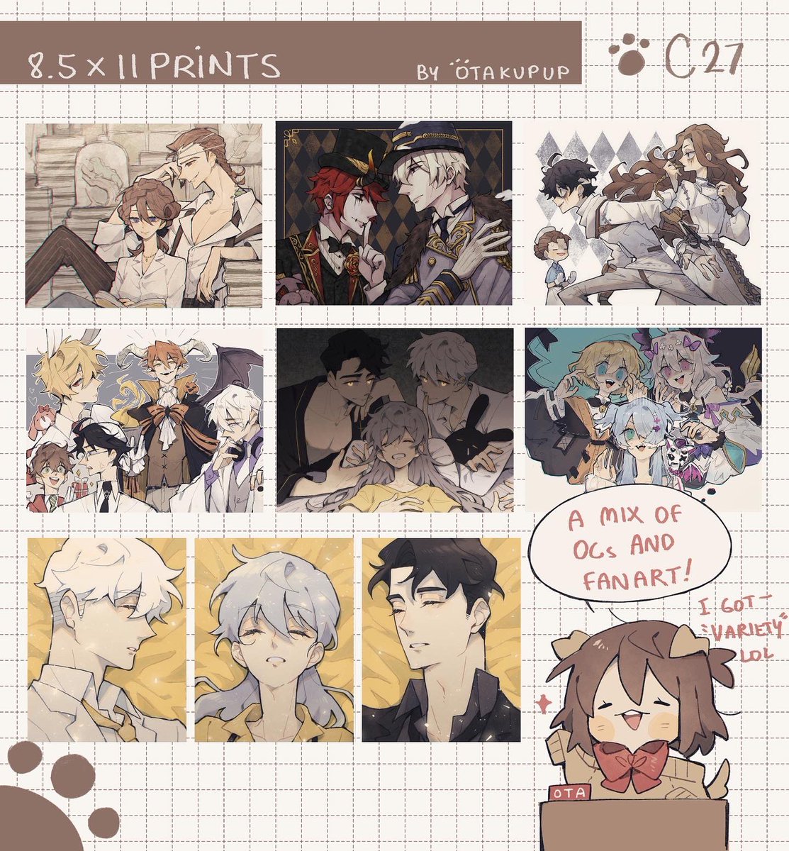 I FINISHED MY CATALOGUE FOR ANIME EXPO //WHEEZES PLEASE ENJOY BROWSING THROUGH! ☺️ 
#ax2022artistalley #animeexpo2022 