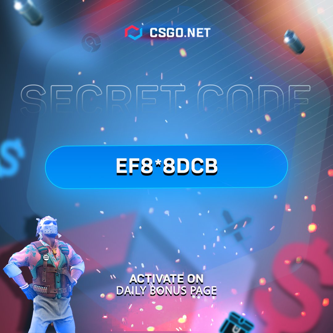 CSGOnet_case's tweet photo. Good evening 👋 We’re giving away new secret code!
Tap on link https://t.co/vp8pIhMVmG and activate it 😉
P. S. Instead of «*» there is a symbol from 0 to 9 (!)
#mycsgo #csgonet #csgovine #csgocommunity #csgofunny #gamingsetup #csgopro #csgoedit #csgoskin #csgot https://t.co/XXIK1aogyk