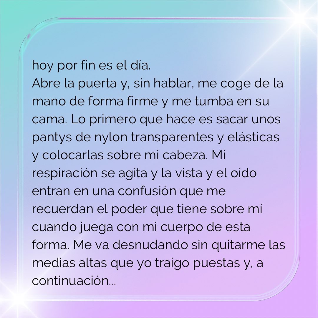 FantasyHabitat's tweet photo. Como todos los #viernes publicamos de forma anónima una fantasía que nos habéis enviado. Animaos a contarnos las vuestras y las publicaremos en las próximas semanas❣️Comparte tus fantasías no normativas, #normaliza✨✨ #diversidad #erotikas #fantasias #comparte #felizfindesemana https://t.co/yHlhs8TwcA