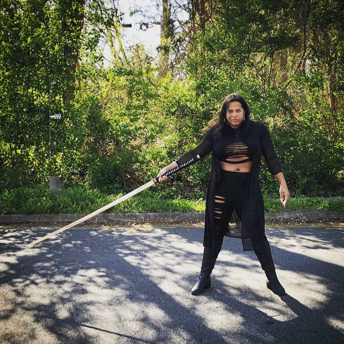 NylaRoseBeast's tweet photo. This season of @TheBoysTV is WIIIIILD! I can’t imagine what they have in store for season 4…. WHOOOOOOPSSSSS DID I JUST DROP THIS HEAD SHOT AND TWO PICTURES OF ME HOLDING A BIG ASS SWORD LOOKING LIKE A TOTAL BADASS…. #nylafortheboys #pleasecastme 😬🙏🏽 #shootingmyshot https://t.co/qNzc971F9J
