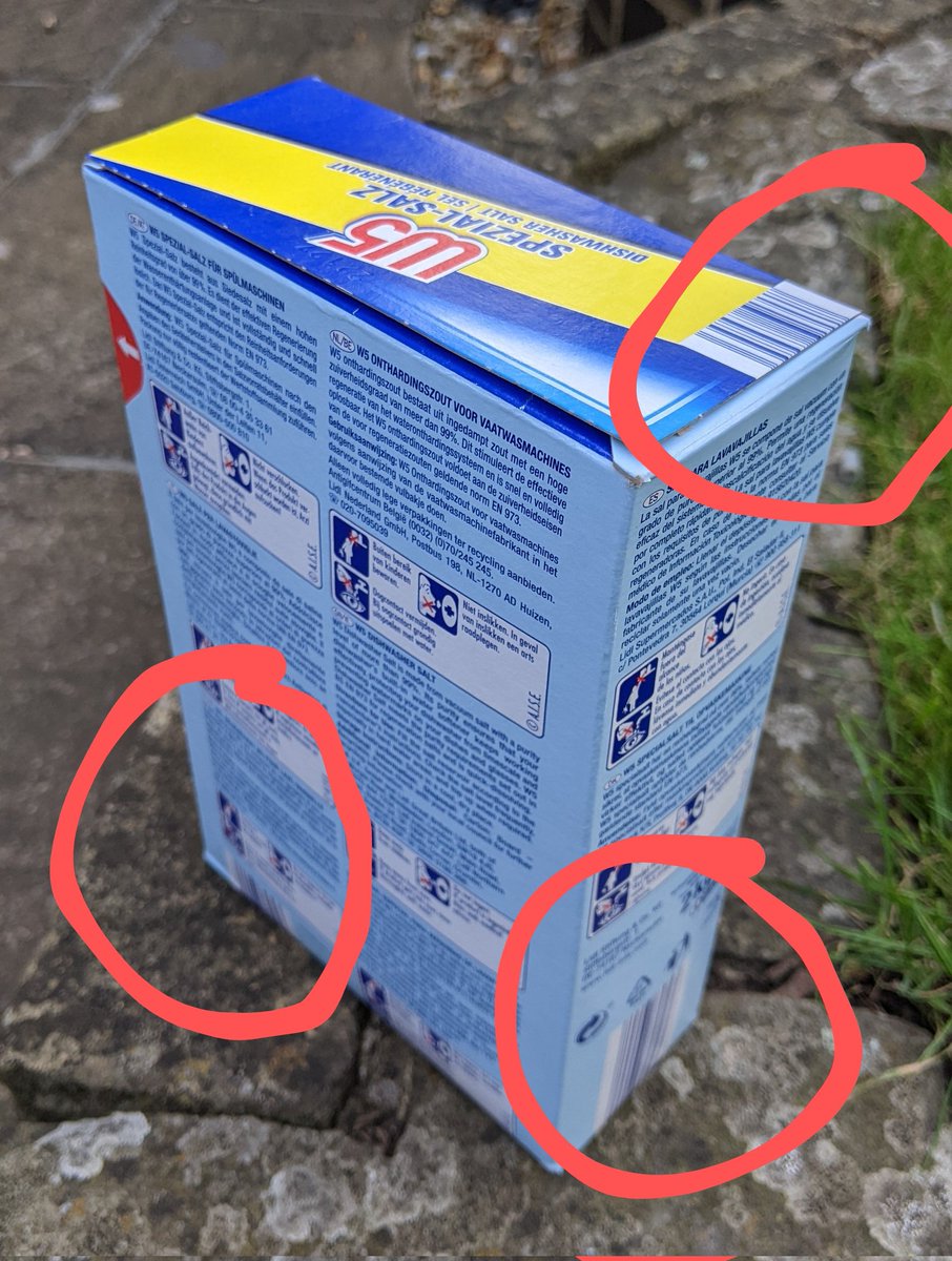 Having thought for years that the UX for supermarket self scan could be improved by adding more barcodes I find <a href="/LidlGB/">@LidlGB</a> are doing it on several of their products. You just wave it and it's more likely to scan. Brilliant.