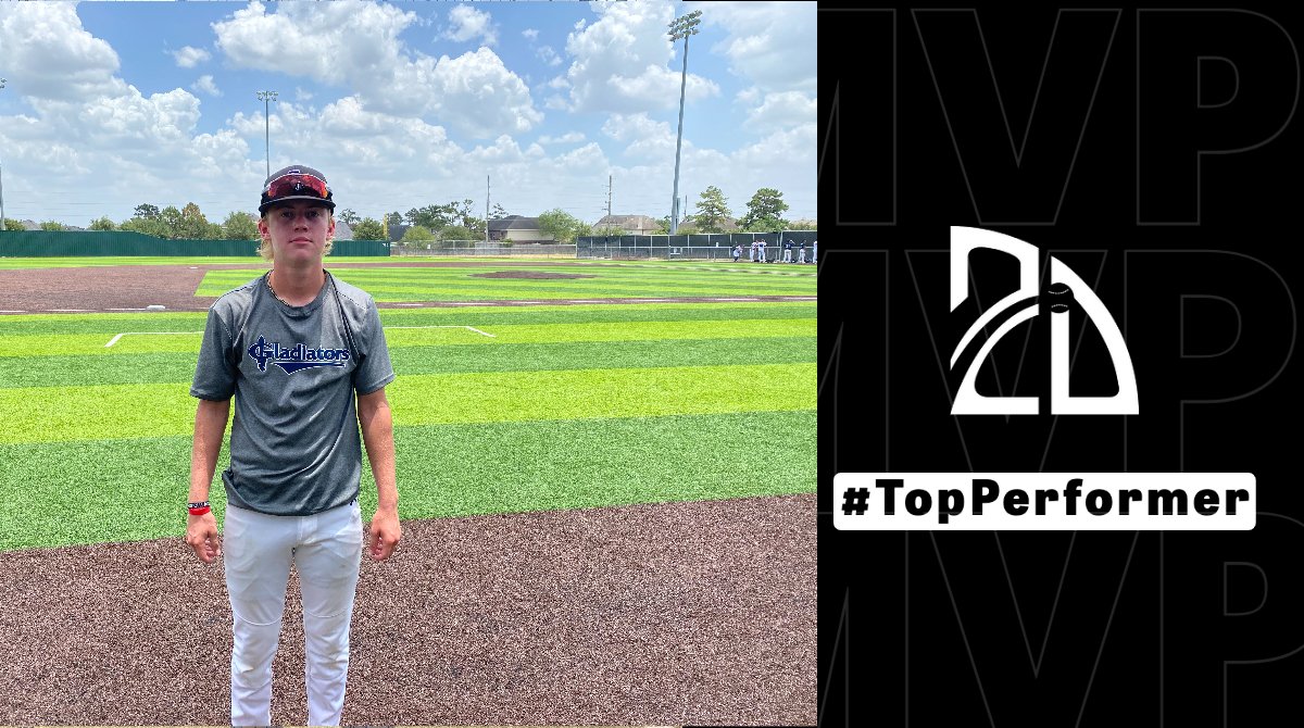 ⭐️ #TopPerformer ⭐️

Parker Hodges: 7IP, 3H, 2BB, 4K

Summer Team: <a href="/GladiatorsKaty/">Gladiators Baseball Katy</a> (2023)

#FathersDaySlugfest 

@2DsportsTX | @2D_sports