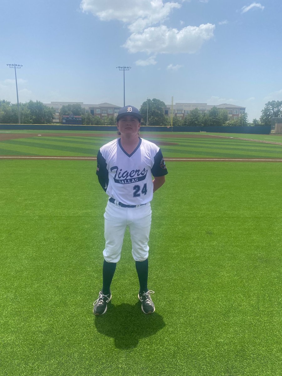 ✭Five Tool Texas✭ (@fivetooltexas) on Twitter photo #NTXShowdown F: <a href="/DTigerBaseball/">Dallas Tigers</a> Dobbs 14, Dallas Patriots 15U Vermillion 5
PoG: Jacob High 3-3, 2 2B, 2 RBI, 3R, BB
Notable: @DrewScurlock 1-1, RBI, R, 2 BB #NTXShowdown F: <a href="/DTigerBaseball/">Dallas Tigers</a> Dobbs 14, Dallas Patriots 15U Vermillion 5
PoG: Jacob High 3-3, 2 2B, 2 RBI, 3R, BB
Notable: @DrewScurlock 1-1, RBI, R, 2 BB
