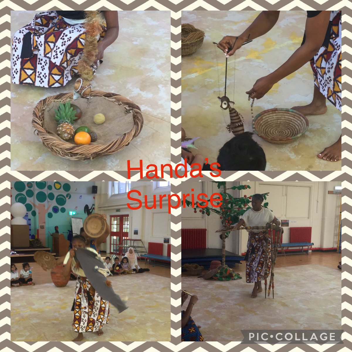 NurseryBirchPS's tweet photo. Nursery children watched the amazing production of Handa’s Surprise . They were so excited to see the different animals and the exotic fruits that they ate 🍌🍍🥑🍊They had a fantastic time.🤩🤩@NurseryBirchPS @MissChick14 @BirchfieldsPS https://t.co/2bxpYhZlzx