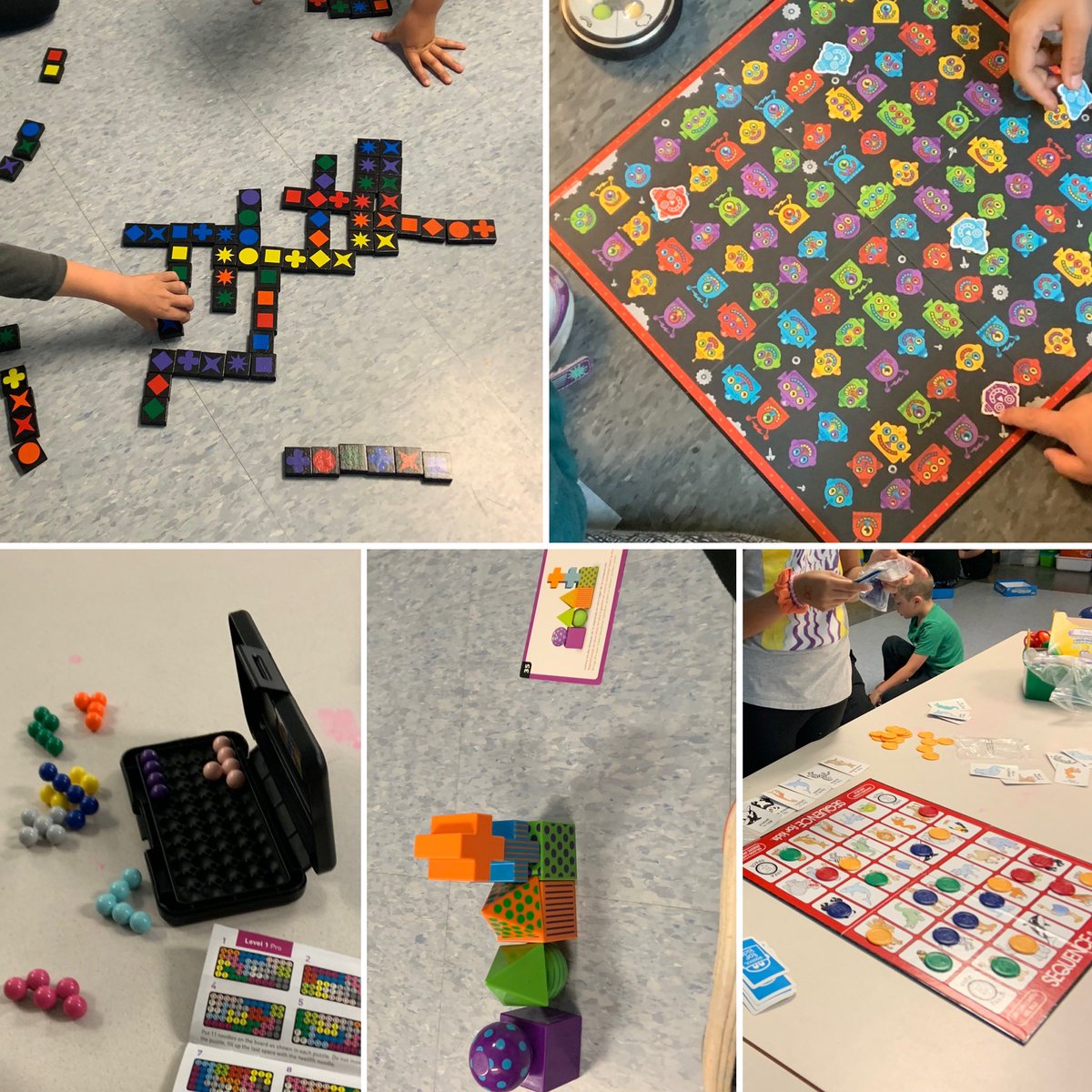 “Board Game Friday” for math today!  So much fun we didn’t even notice we were learning! <a href="/KCAKentville/">KCA</a>